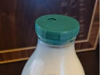 Stay Fresh, Reusable, Milk Bottle Caps.