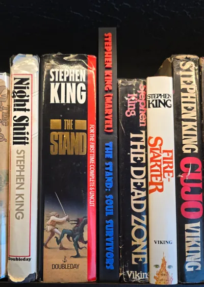Stephen King Comic Book Spine The Stand