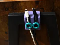 Tall (50mm) Clamp x2 - 0.2mm layer, 2 walls, 15% infill