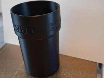 Toothbrush Cup with FENDT Embossing