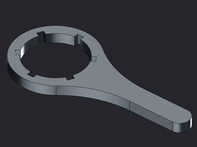 Toilet Water Supply Line Wrench
