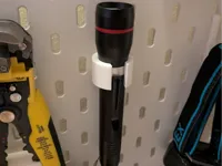 Support de lampe torche pour panneau Skadis — photo 1