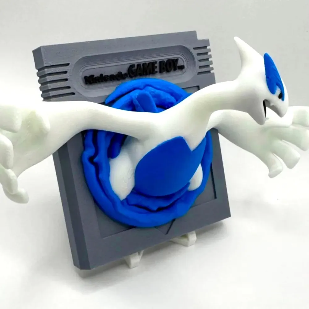 3Dプリント ルギアポケモン緑ゲームボーイ任天堂カートリッジ - 無料3D