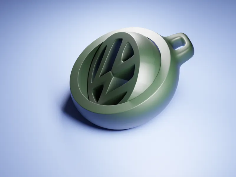 Volkswagen Gyroscopic Keychain
