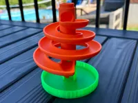 Circuit à billes - Spirale conique 2 (compatible Joyin) — photo 1