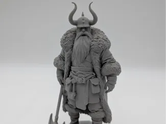Statue of a Viking Warrior