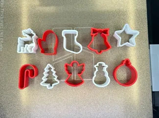 Mini Christmas Cookie Cutter Set