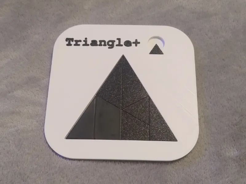 Triangel Plus – Geometrisches 3D-Puzzle- Geometrik