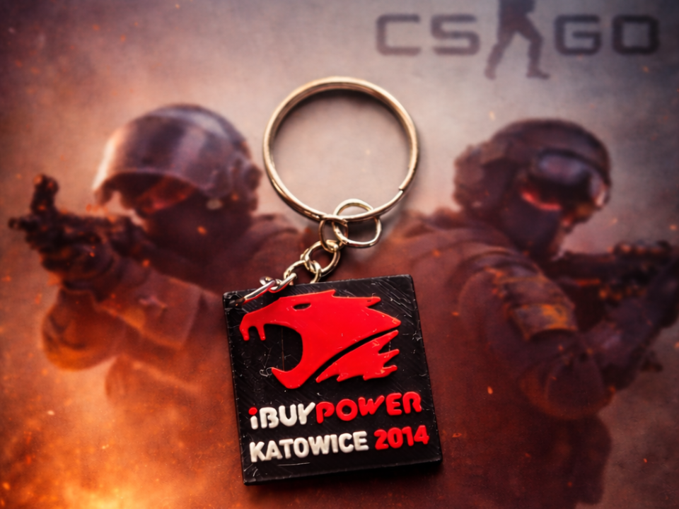 Keychain Stiker IBuyPower - Counter Stike 