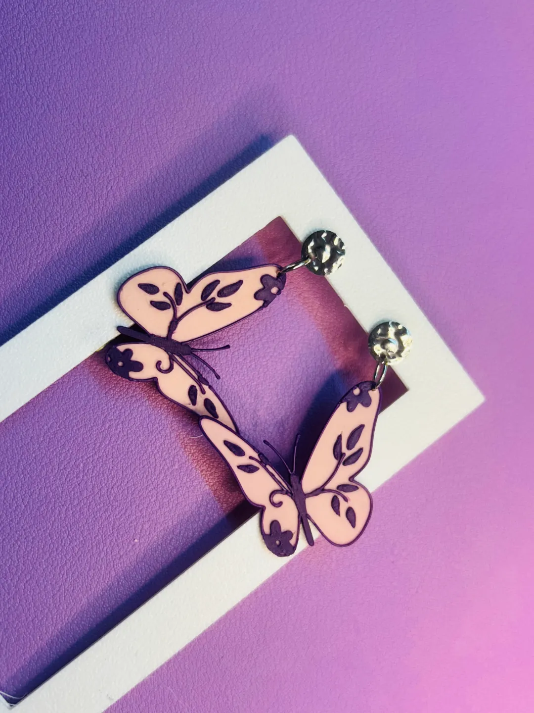 Pendientes mariposa view 2