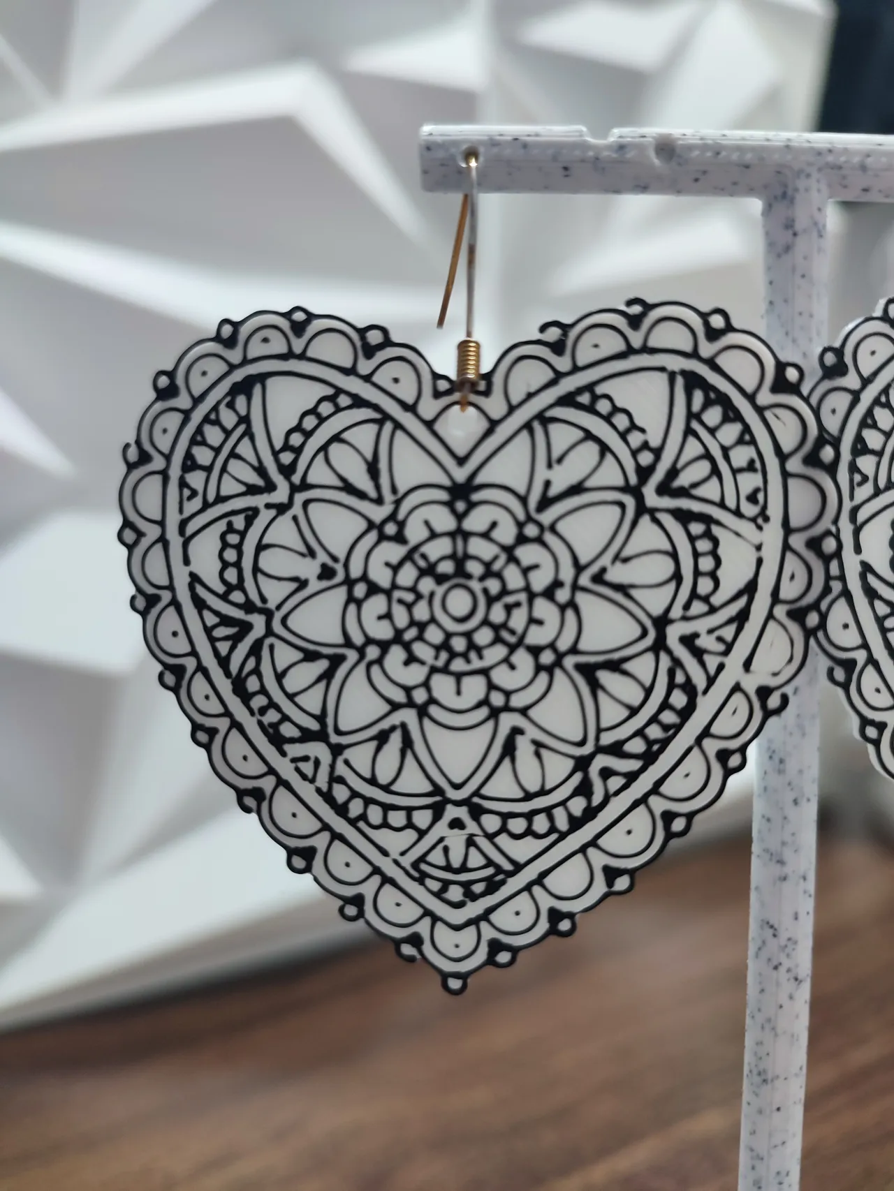 Aretes Encaje de Amor Eterno view 3