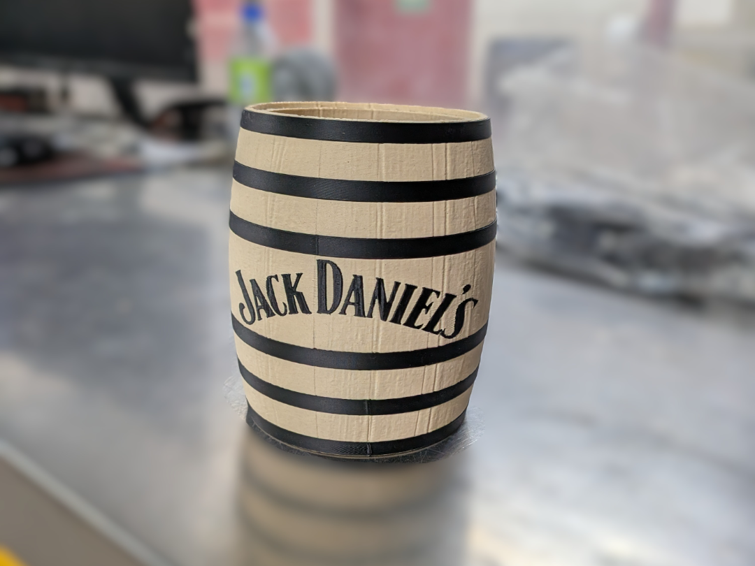 Jack Daniel's Barrel pen holder