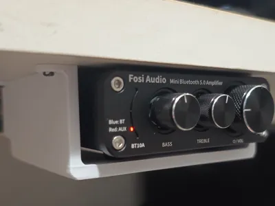 Under desk mount for Fosi Audio BT10A