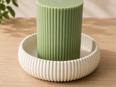 Candle Dish