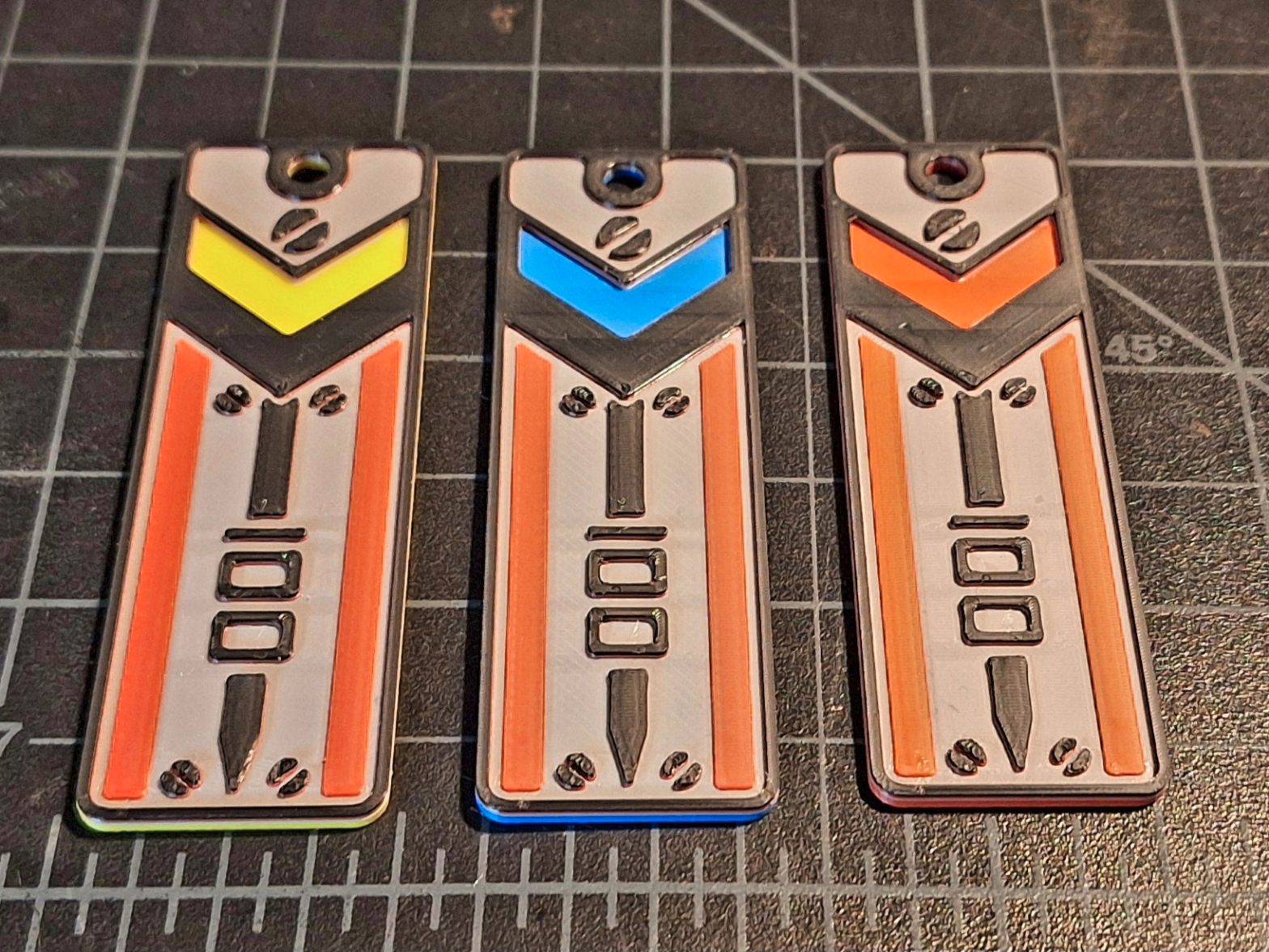Macross Robotech Jet Tag / Keytag
