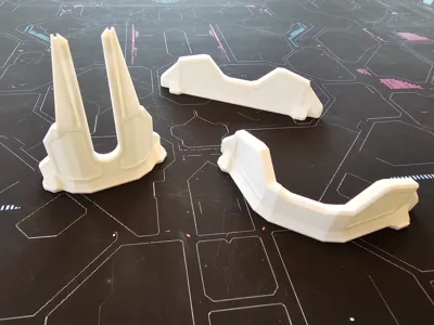 Libertas Battlements scifi miniature terrain