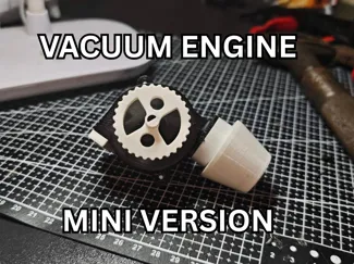 Vacuum engine v.MINI 32k RPM