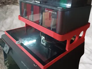 Elevador, soporte AMS para cristal deslizante