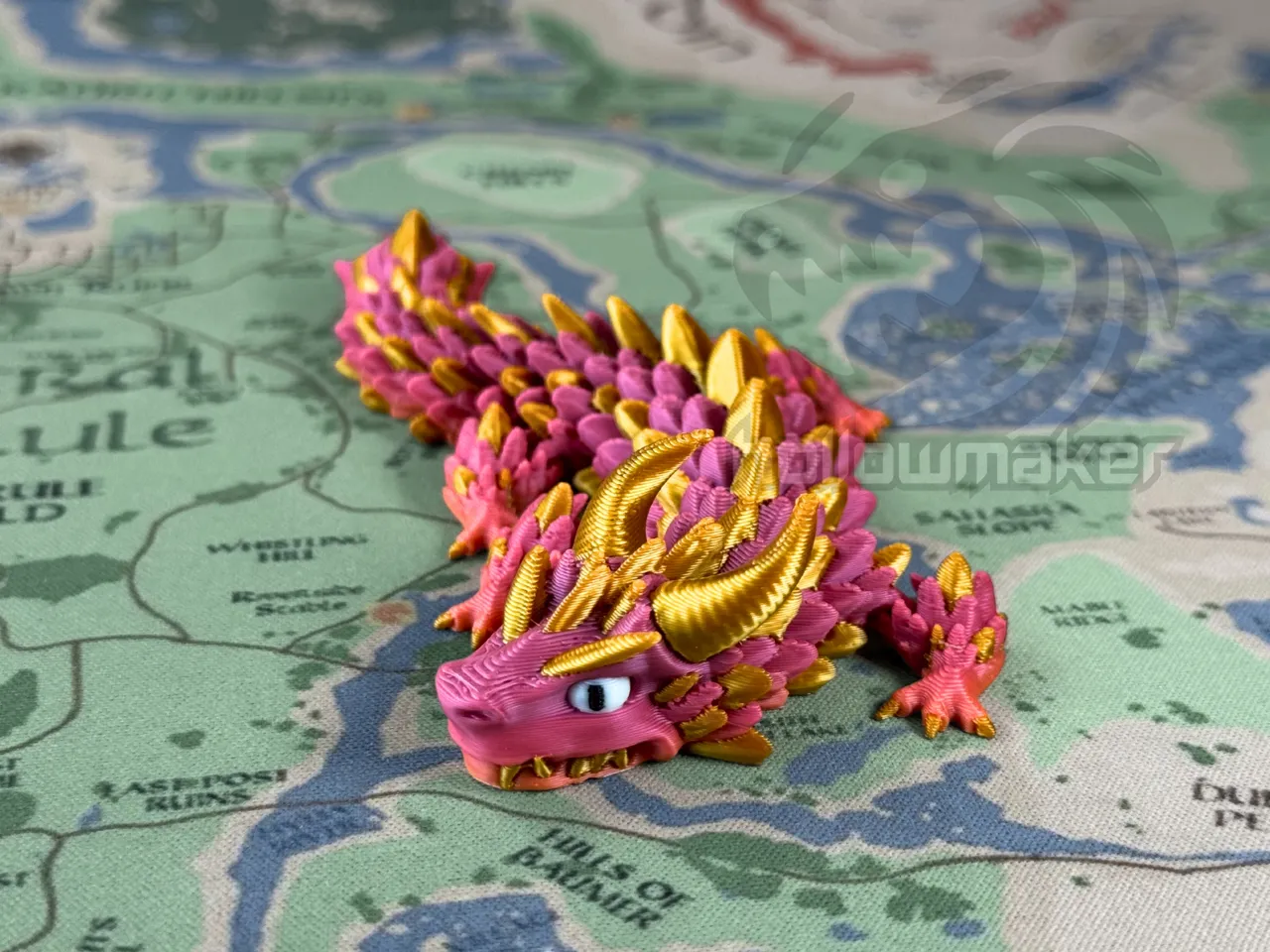 Zephyros - Articulated Mini Dragon view 4