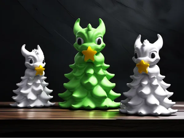 Фигурка Starry Evergreen Christmas Dragon