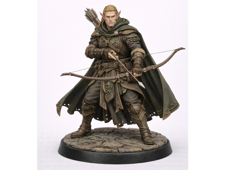 Elf Ranger Miniature