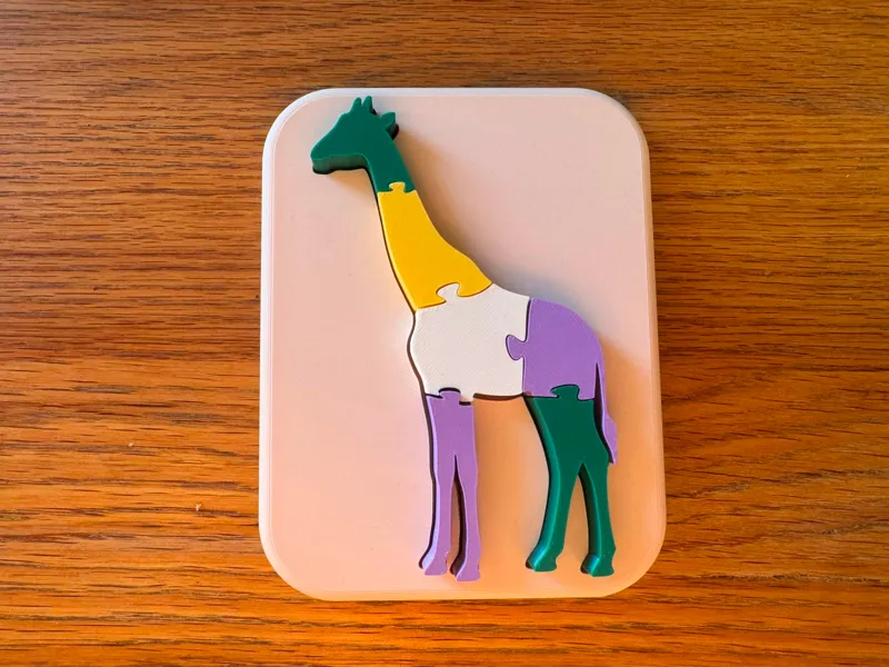 Giraffen Puzzle