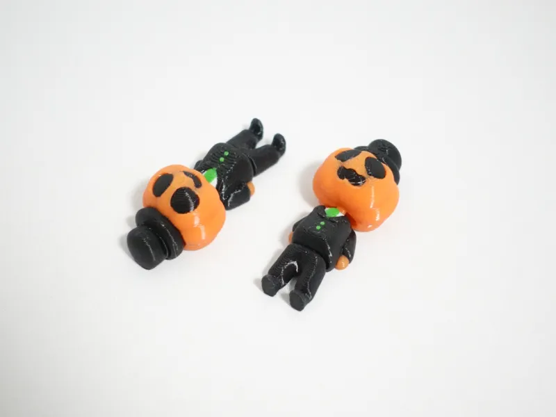 Articulated Pocket Pets – Cute Jack-o'-Lantern