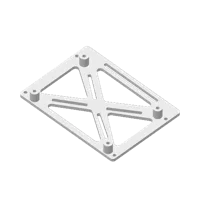 Plaque de fixation Jetson Nano pour char Devastator — photo 2