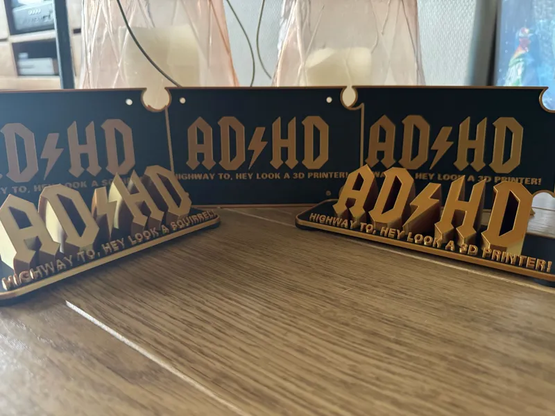 ADHD Highway to, hey look a 3D PRINTER!