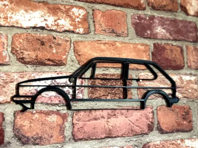 Golf 1 GTI Wallart