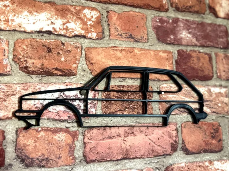Golf 1 GTI Wallart