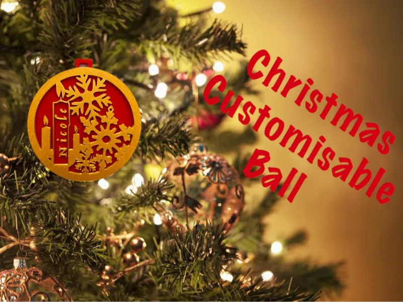Christmas Customisable Ball 