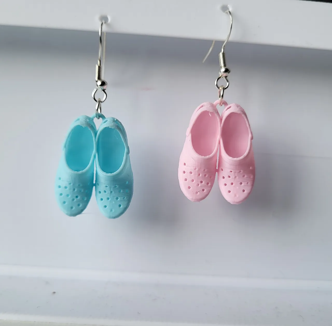 crocs summer earrings view 2