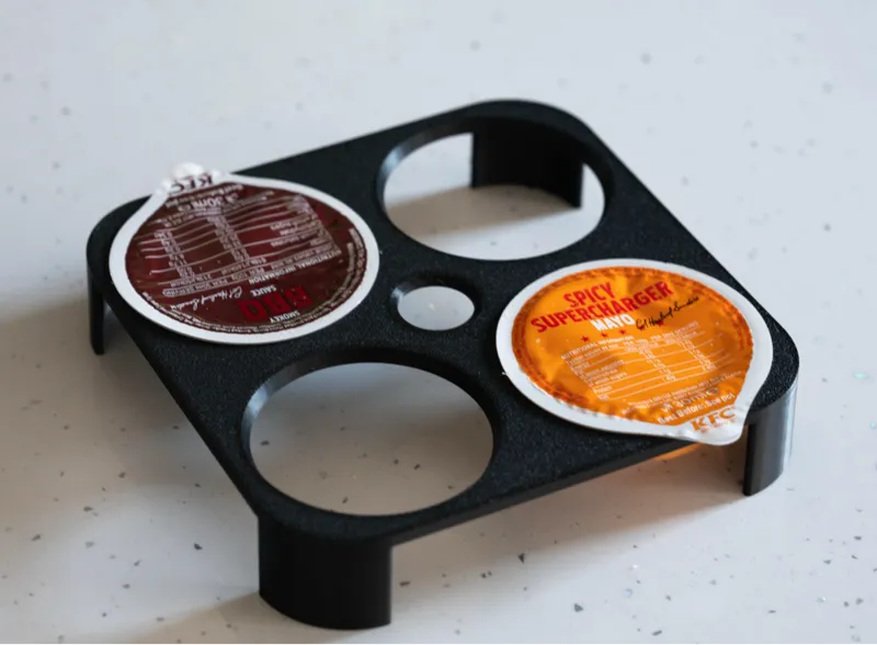KFC dip tray / Party dip tray / Sauce stand 