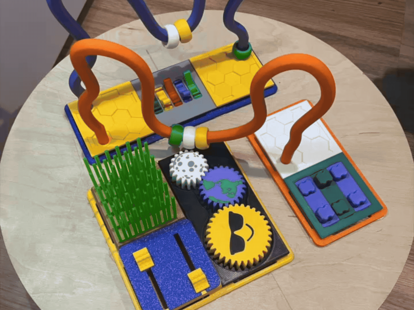 Customizable Activity Table for Kids