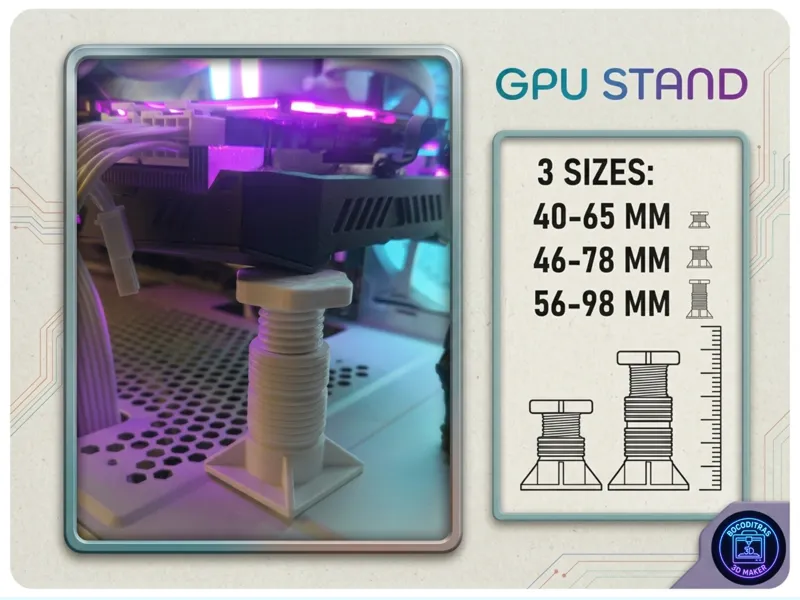 GPU Stand - 3 Tamaños