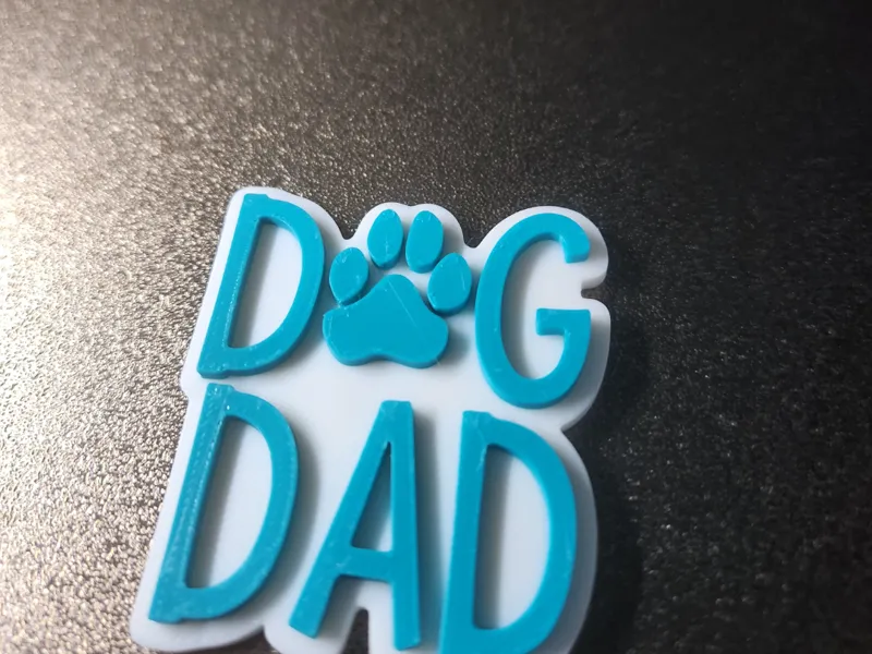 DOG DAD MAGNET