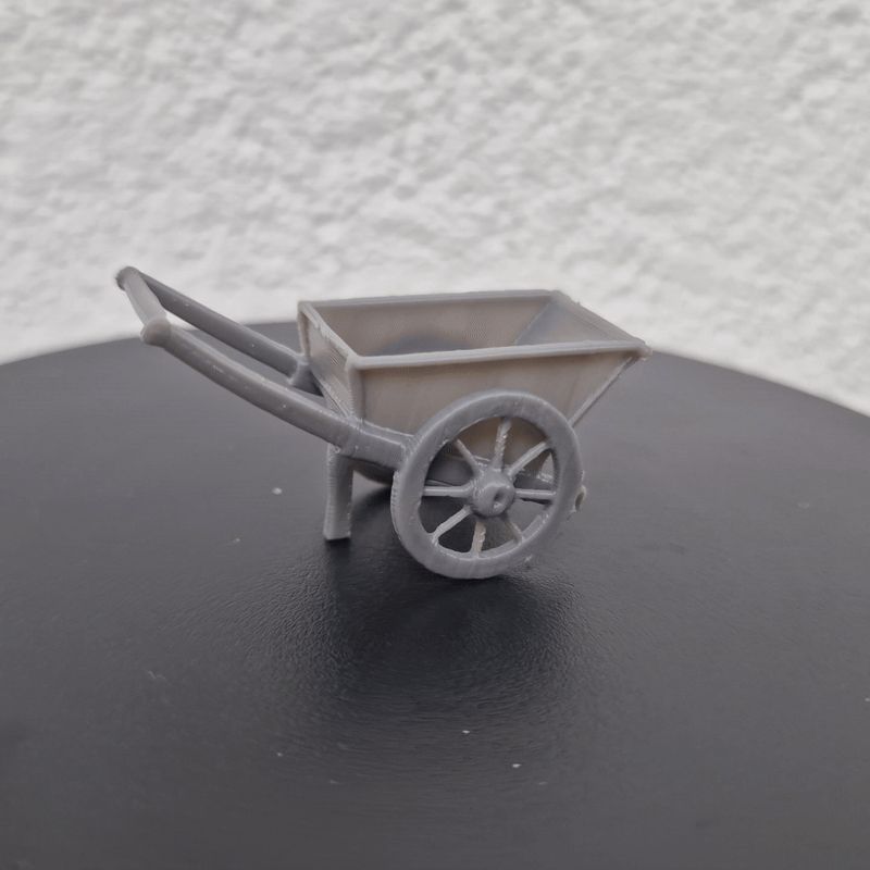 Miniature Wheelbarrow Cart