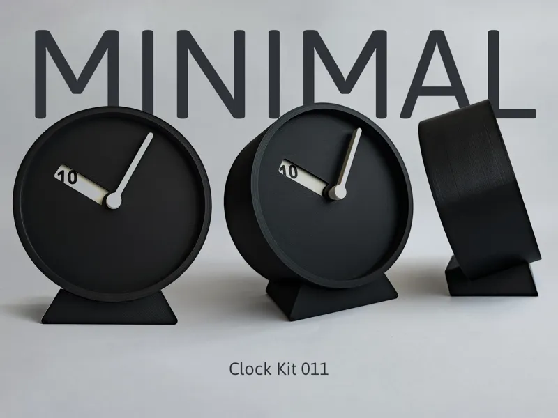 Minimal Clock - Compatible with Kit 011