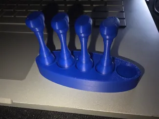 Magnetic or solid Practice Nail Holder