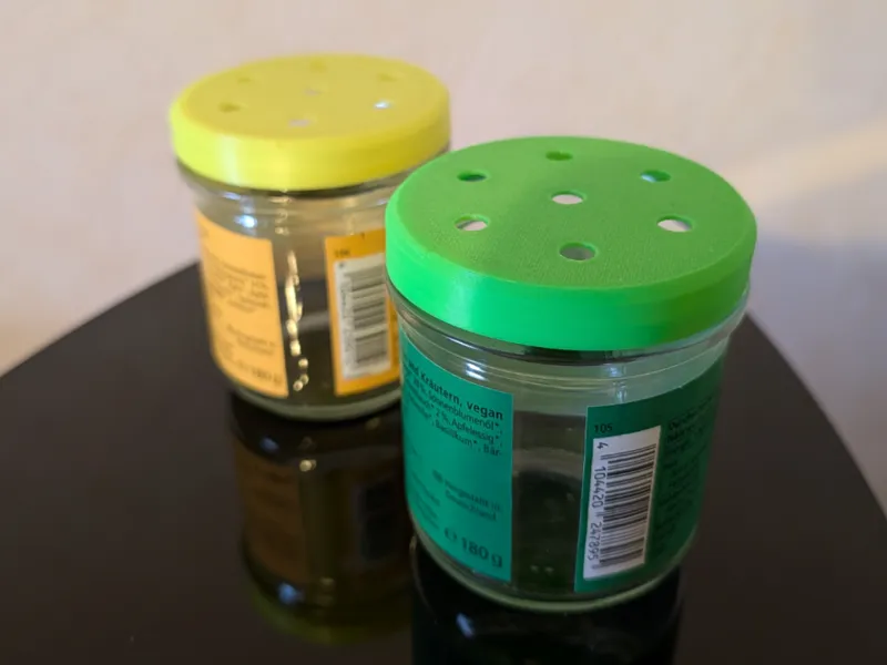 fruit fly trap (alnatura glas lid)