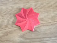 Fidget étoile emboîtable à 8 pointes — photo 2