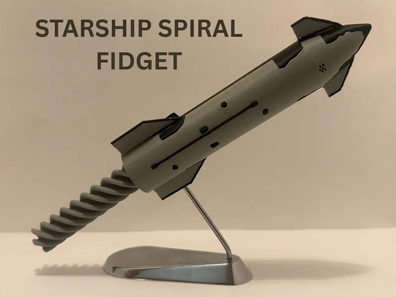 Starship Spiral Fidget
