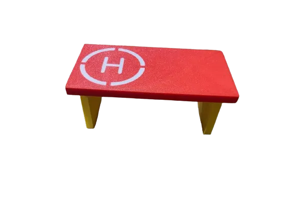 Helicopter Pad for Toys and Train Tracks