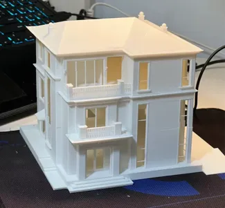 建筑-别墅-3层模型