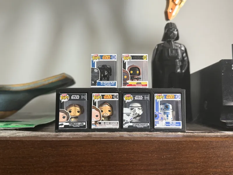 Stackable Bitty Pop Display Stand - Mini Funko Pop