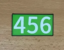 Squid Game Numberplate - Customizable