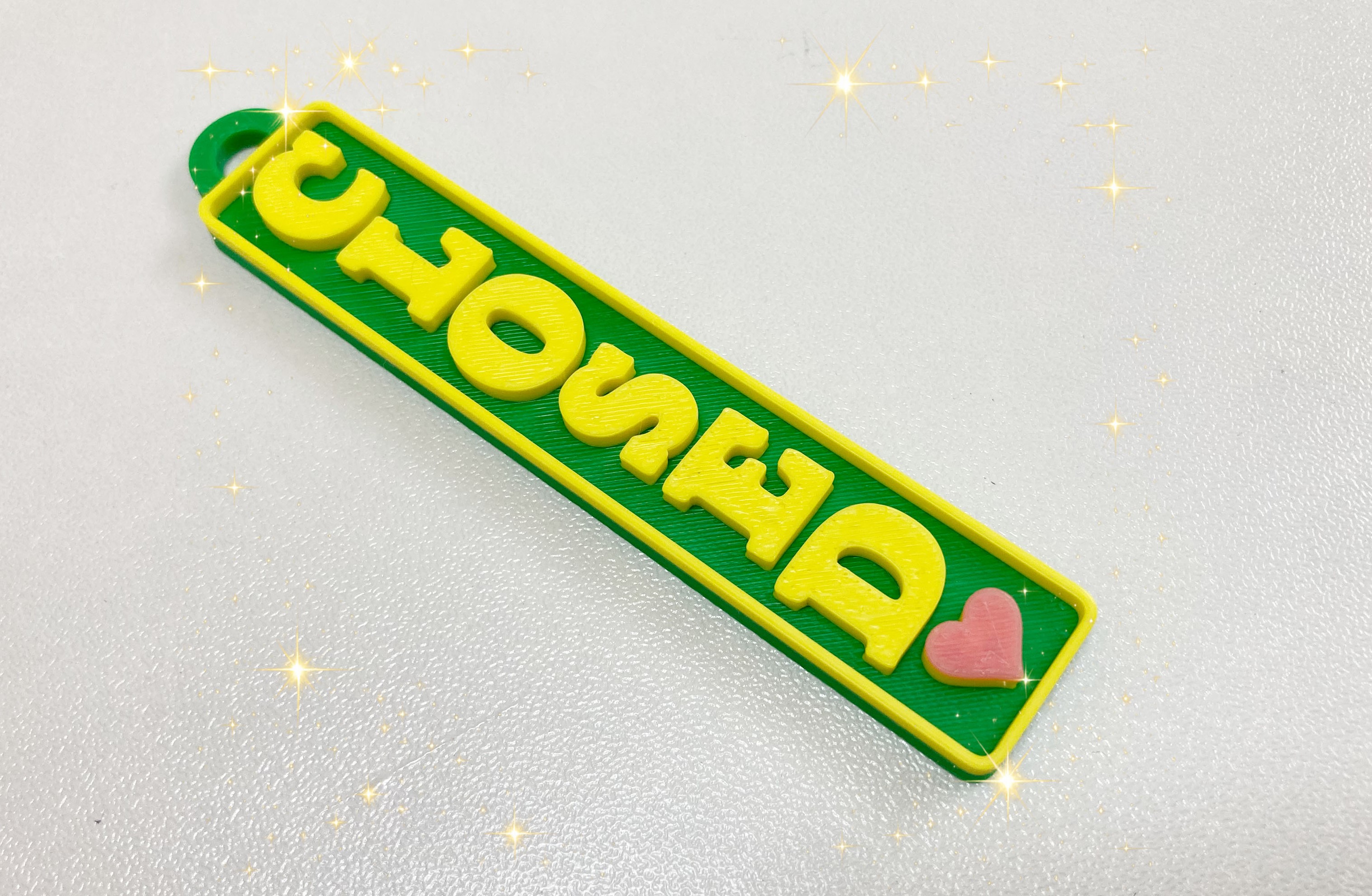 Miniatura 5 do modelo 3D Vertical Nameplate_Parametric Custom Text_吉田工房