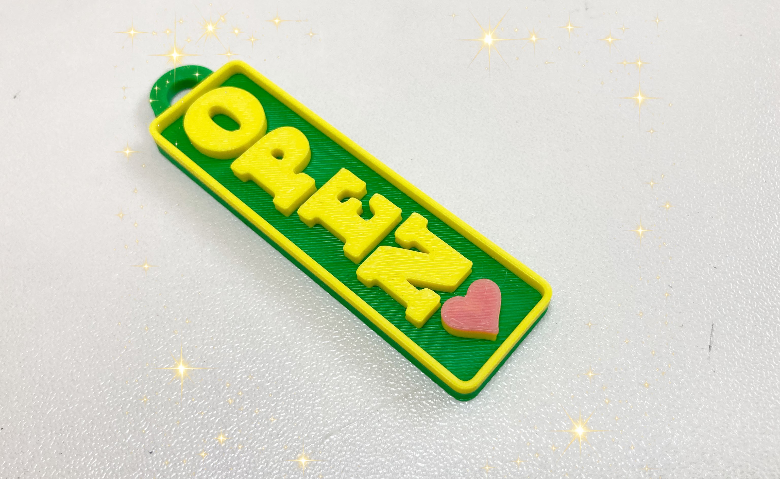 Miniatura 6 do modelo 3D Vertical Nameplate_Parametric Custom Text_吉田工房