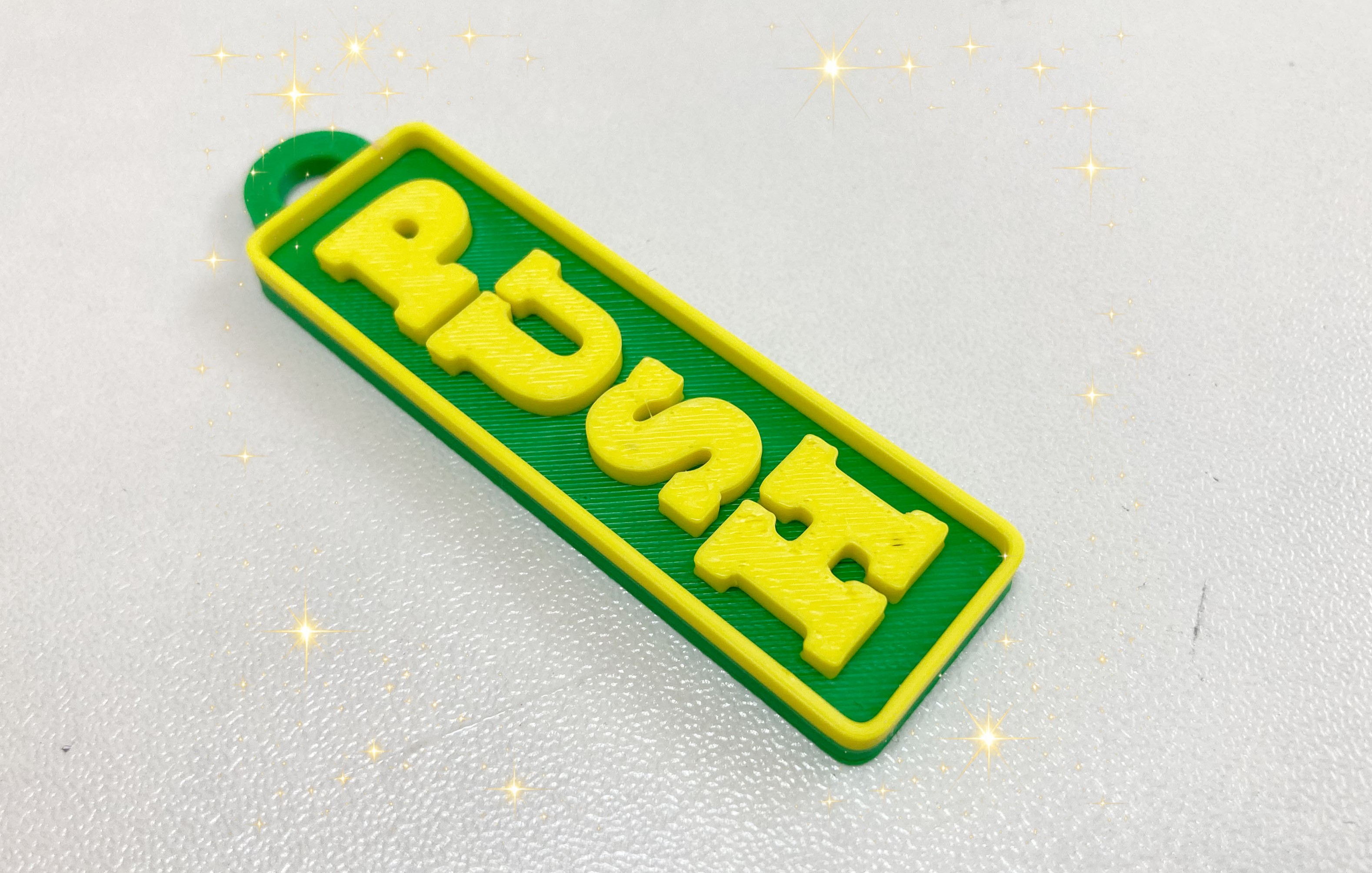 Miniatura 7 do modelo 3D Vertical Nameplate_Parametric Custom Text_吉田工房